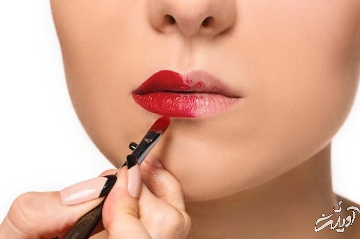 آموزش آرایش لب مخصوص افراد دارای پف چشم پلک های افتاده و پف دار